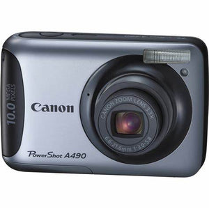 PowerShot A490 Digitale Compact Camera - Zilver