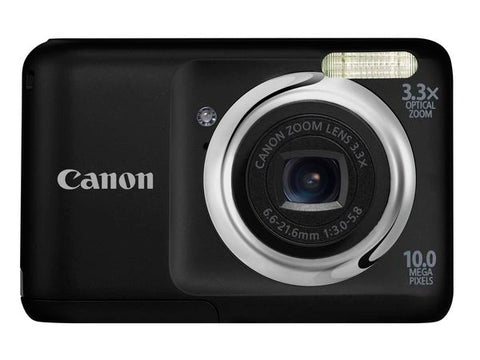 Canon-PowerShot A800 Digitale Compact Camera - Zwart (In doos) Tweedehands