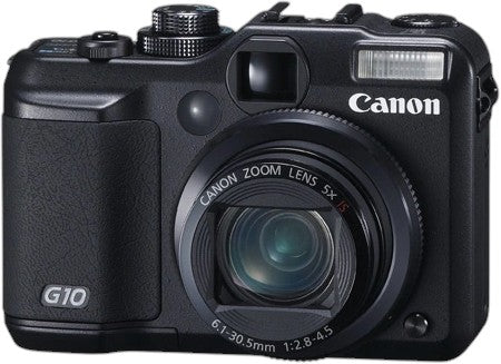 Canon-PowerShot G10 Digitale Compact Camera - Zwart Tweedehands