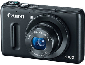 PowerShot S100 Digitale Compact Camera - Zwart (LEES BESCHRIJVING)