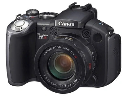 Canon-PowerShot S5 IS Digitale Compact Camera - Zwart Tweedehands