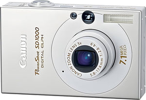 PowerShot SD1000 Digital ELPH Digitale Compact Camera - Zilver