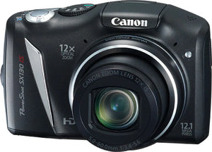PowerShot SX130 IS Digitale Compact Camera - Zwart