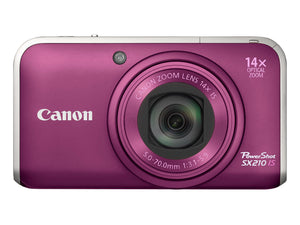 PowerShot SX210 IS Digitale Compact Camera - Paars