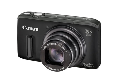 Canon-PowerShot SX260 HS Digitale Compact Camera - Zwart Tweedehands