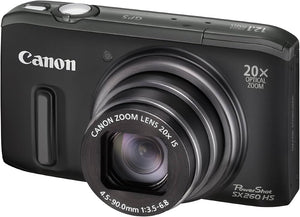PowerShot SX260 HS Digitale Compact Camera - Zwart