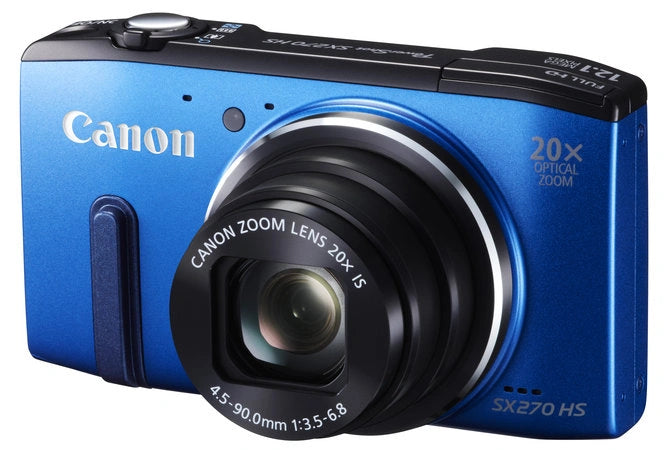 Canon-PowerShot SX270 HS Digitale Compact Camera - Blauw Tweedehands