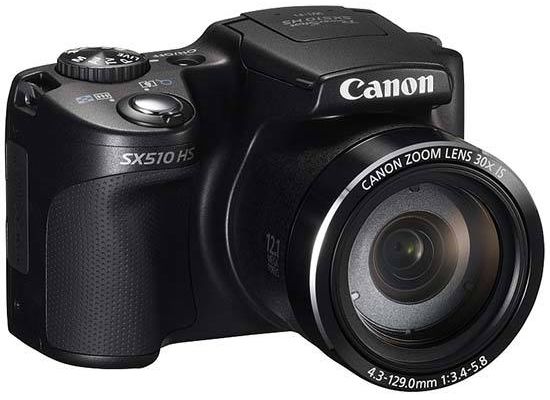 Canon-PowerShot SX510 HS Digitale Compact Camera - Zwart Tweedehands