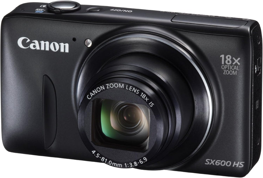 Canon-PowerShot SX600 HS Digitale Compact Camera - Zwart (In doos) Tweedehands