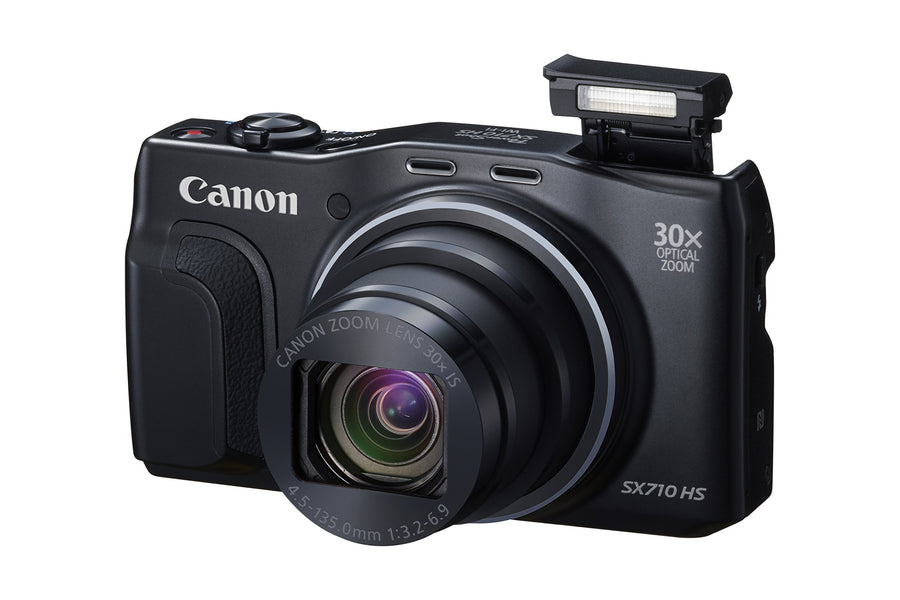 Canon-PowerShot SX710 HS Digitale Compact Camera - Zwart (In doos) Tweedehands