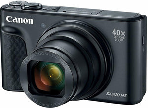 PowerShot SX740 HS Digitale Compact Camera - Zwart (In doos)