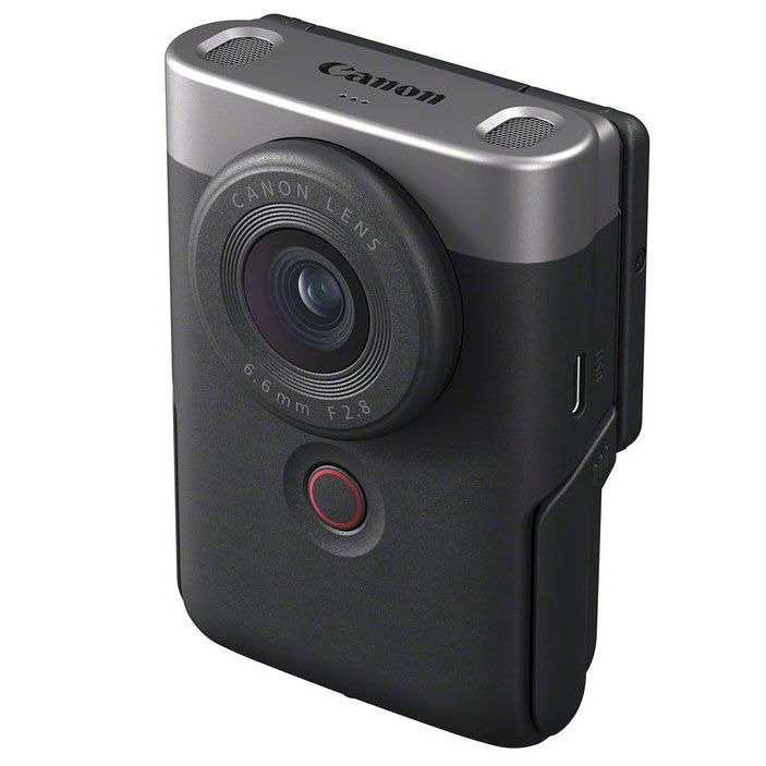 Canon-PowerShot V10 Digitale Compact Camera Vlogging Kit - Zilver (Nieuw)