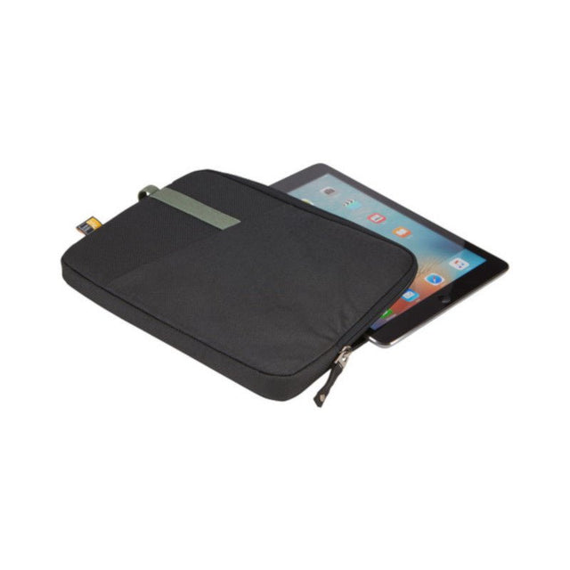 Case Logic hoes voor 10 inch tablet, zwart, met rits, vooraanzicht