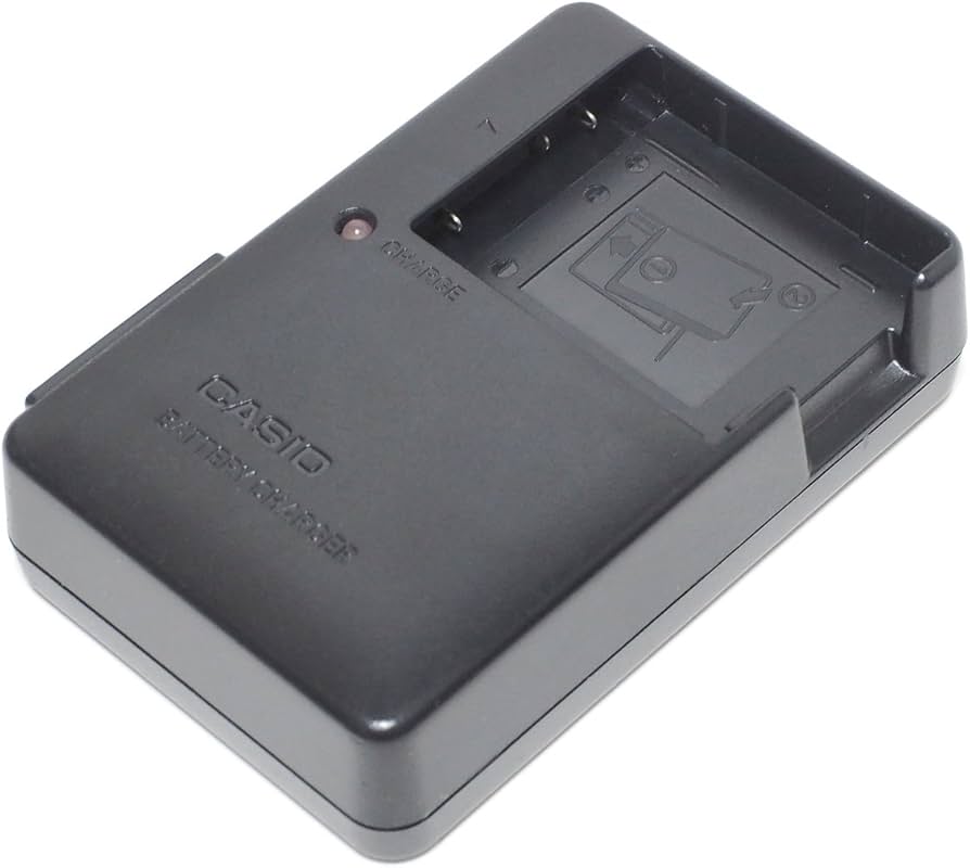 Casio-BC-81L Acculader / Accu Lader voor NP-82 + NP-80 Tweedehands