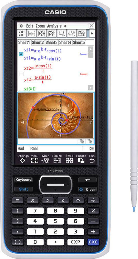 Casio-ClassPad II fx-CP400 Grafische Rekenmachine Tweedehands