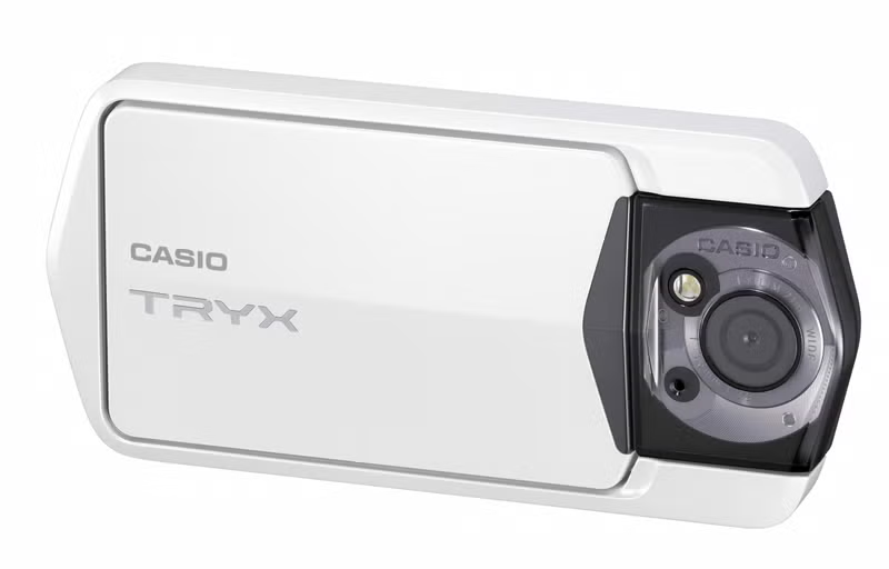 Casio-Exilim EX-TR100 Digitale Compact Camera - Wit (In doos) Tweedehands