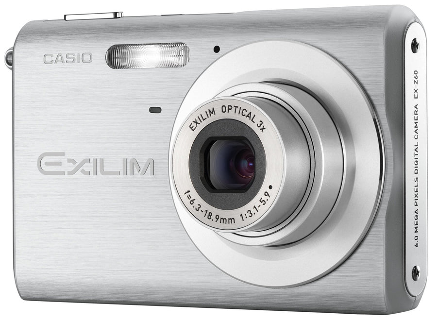 Casio-Exilim EX-Z60 Digitale Compact Camera - Zilver Tweedehands
