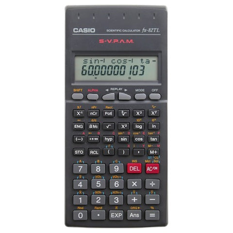 Casio-FX-82TL Rekenmachine Tweedehands