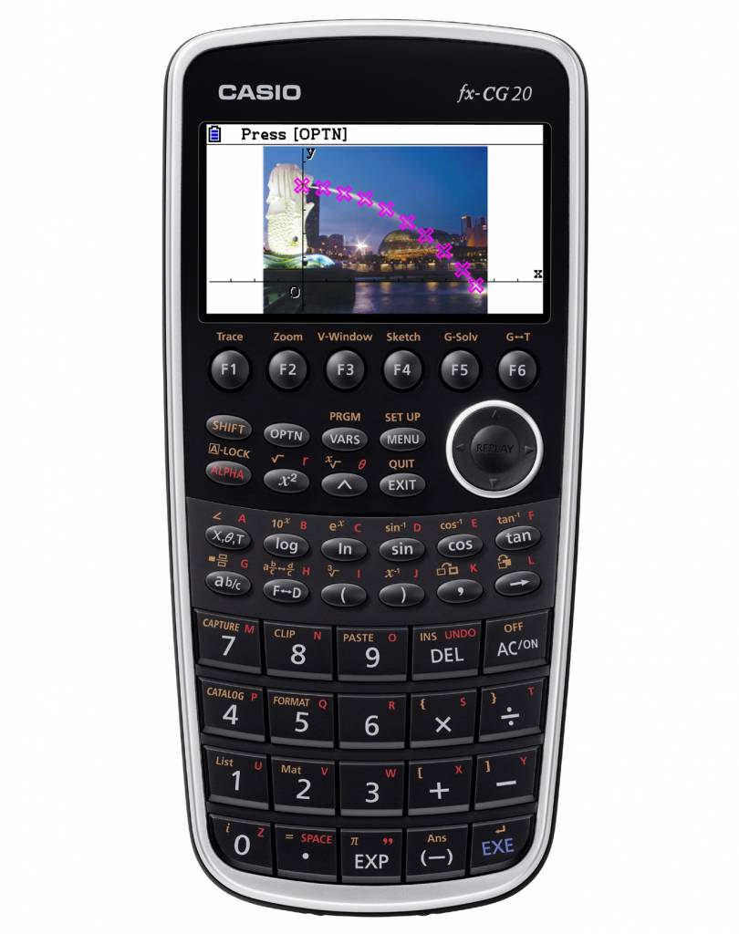 Casio-FX-CG20 Grafische Rekenmachine Tweedehands