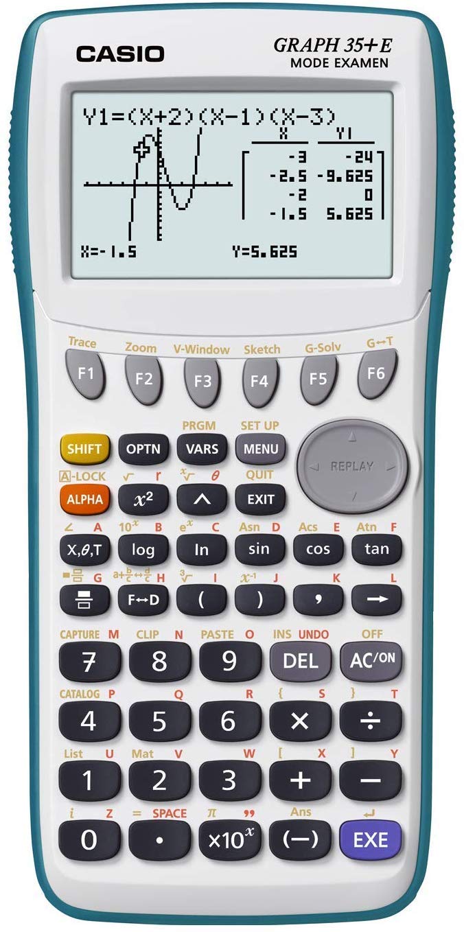 Casio-Graph 35+E II / Grafische Rekenmachine met Exam Mode Tweedehands
