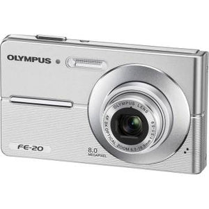 FE-20 Digitale Compact Camera - Zilver (In doos)