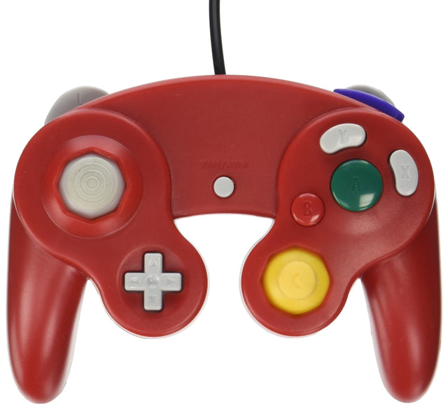 Controller voor Nintendo GameCube, rood, voorkant
