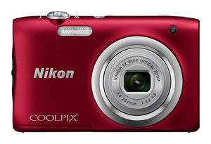 Coolpix A100 Digitale Compact Camera - Rood (In doos)