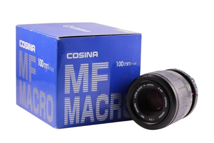 Cosina-MF Macro 100mm f/3.5 voor Cosina MD-vatting (Nieuw)