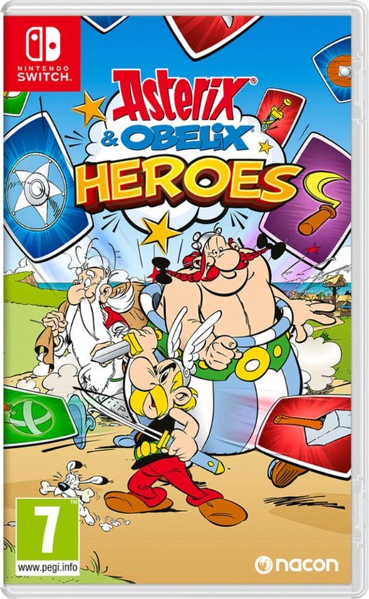 Nintendo Switch Asterix & Obelix: Heroes, doos voorkant