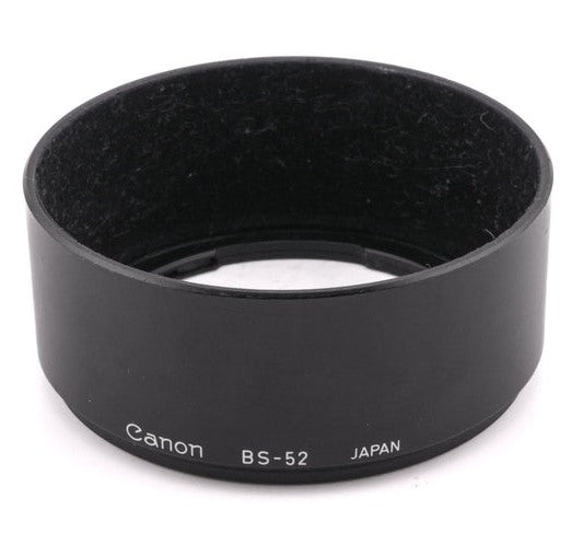 BS-52 Zonnekap / Lens hood voor Canon FD 50mm f/1.4 & f/1.8