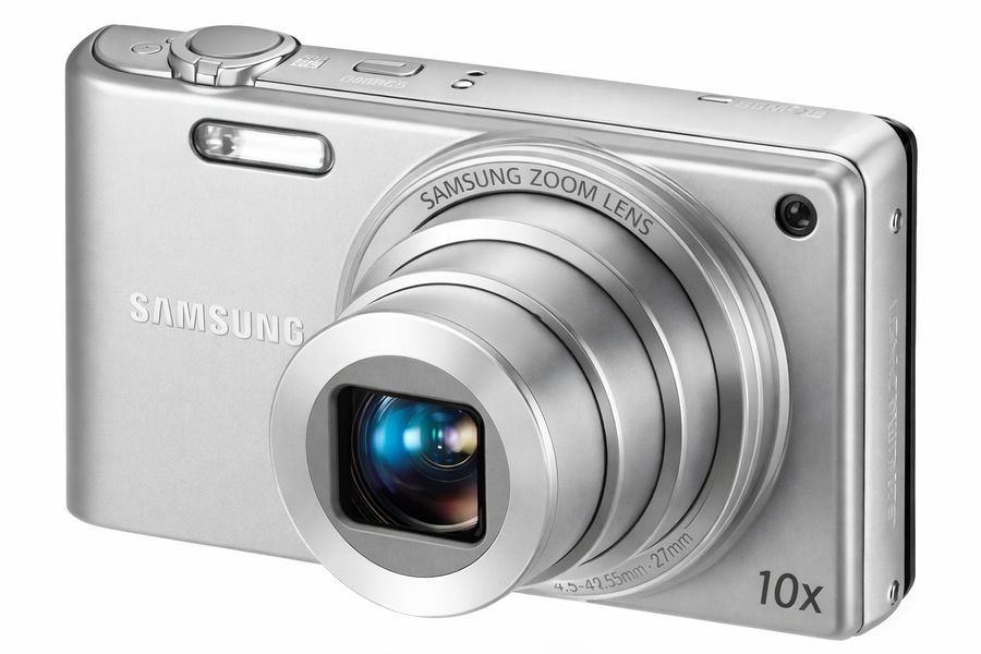Samsung-PL211 Digitale Compact Camera - Zilver-tweedehands