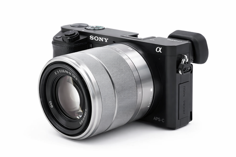 Sony-Alpha A6000 Systeemcamera + 18-55mm OSS Lens - Zwart-tweedehands