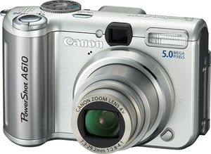 PowerShot A610 Digitale Compact Camera - Zilver (In doos)