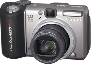 PowerShot A650 IS Digitale Compact Camera - Zilver