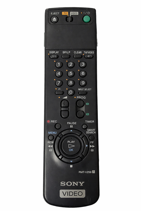 Sony-RMT-V259 Afstandsbediening voor Videorecorder / VCR (SLV-SE, SLV-SX, SLV-SF)-tweedehands