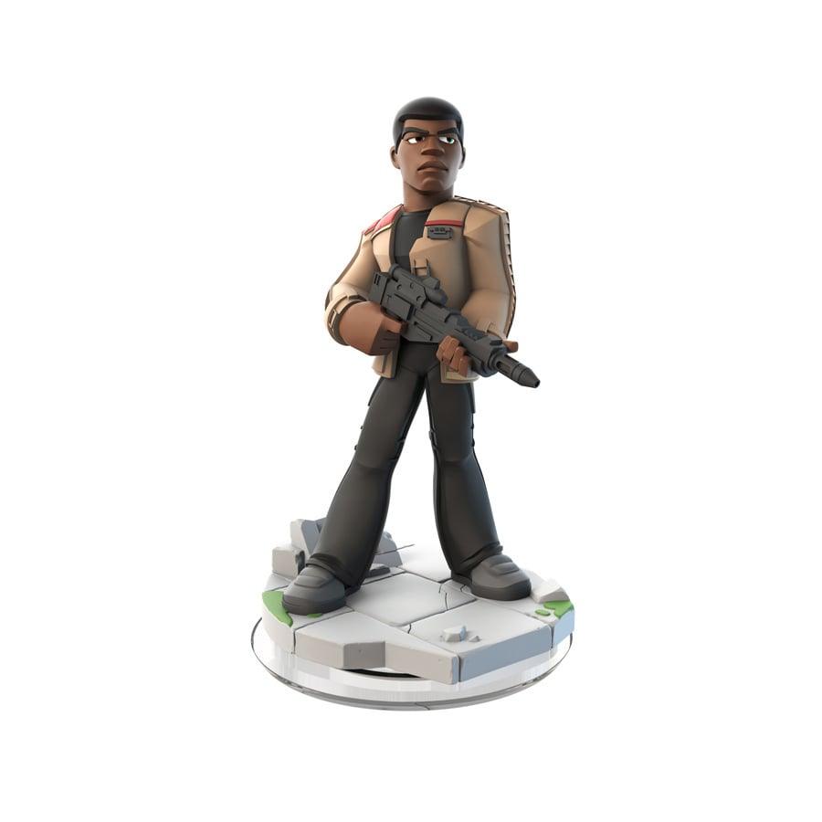 Disney Infinity 3.0 figuur Finn met blaster, Star Wars The Force Awakens, voorkant, tweedehands