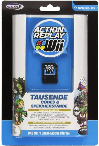 Action Replay-Cheat Code Systeem met SD-kaart 1 GB voor Nintendo Wii (PAL) (Nieuw)