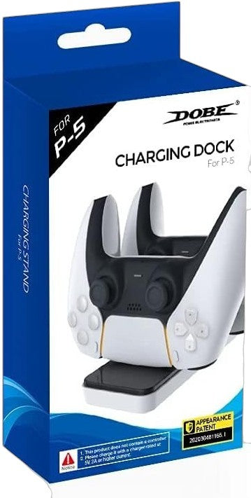 Dobe-Oplaadstation voor 2x Playstation 5 Controllers (Nieuw)