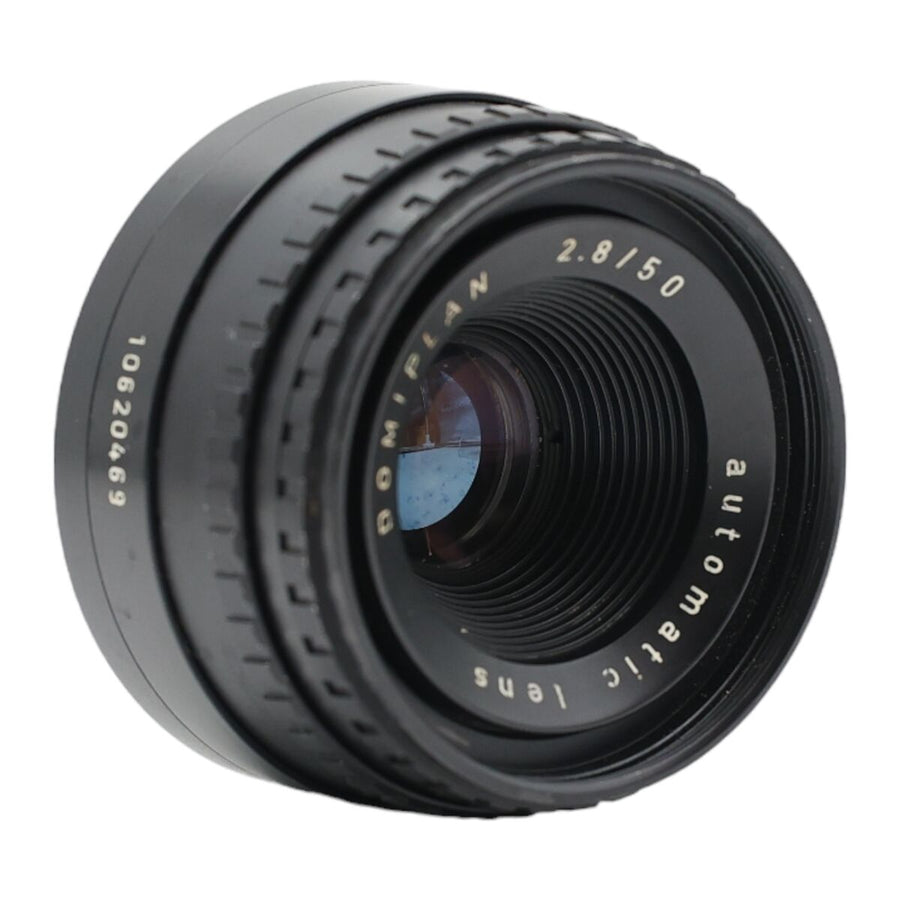 Domiplan-Automatic Lens 2.8/50 50 mm 50 mm 1:2.8 2.8 - M42 Connection Tweedehands