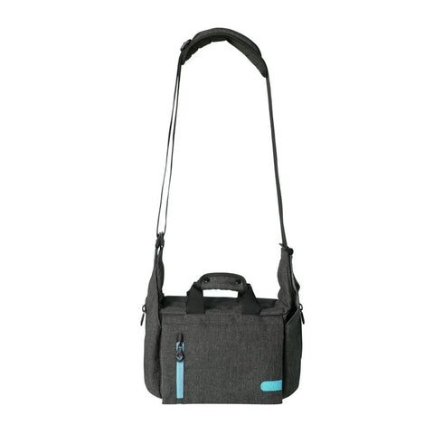 Dörr-City Pro s Messenger Cameratas (25 × 20,5 × 13 cm) - Blauw/Grijs (Nieuw)