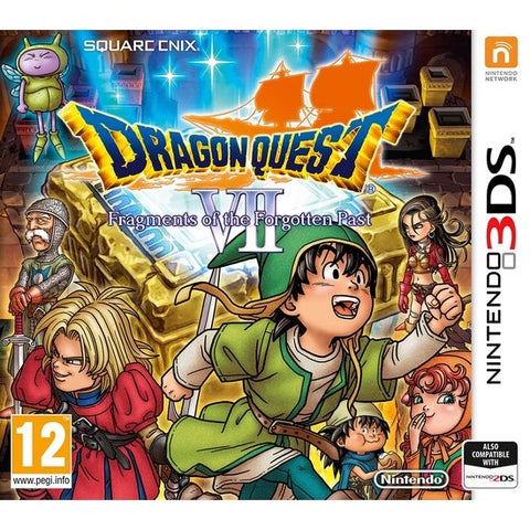 Nintendo 3DS Dragon Quest VII Fragments of the Forgotten Past, doos voorkant