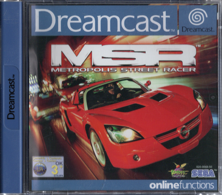 Dreamcast-Metropolis Street Racer Tweedehands