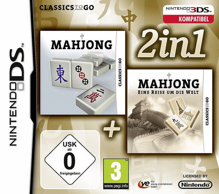 DS-2 in 1: Mahjong + Mahjong Around the World Tweedehands