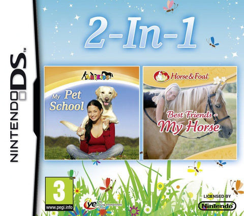 DS-2 in 1: My Pet School + Best Friends - My Horse Tweedehands