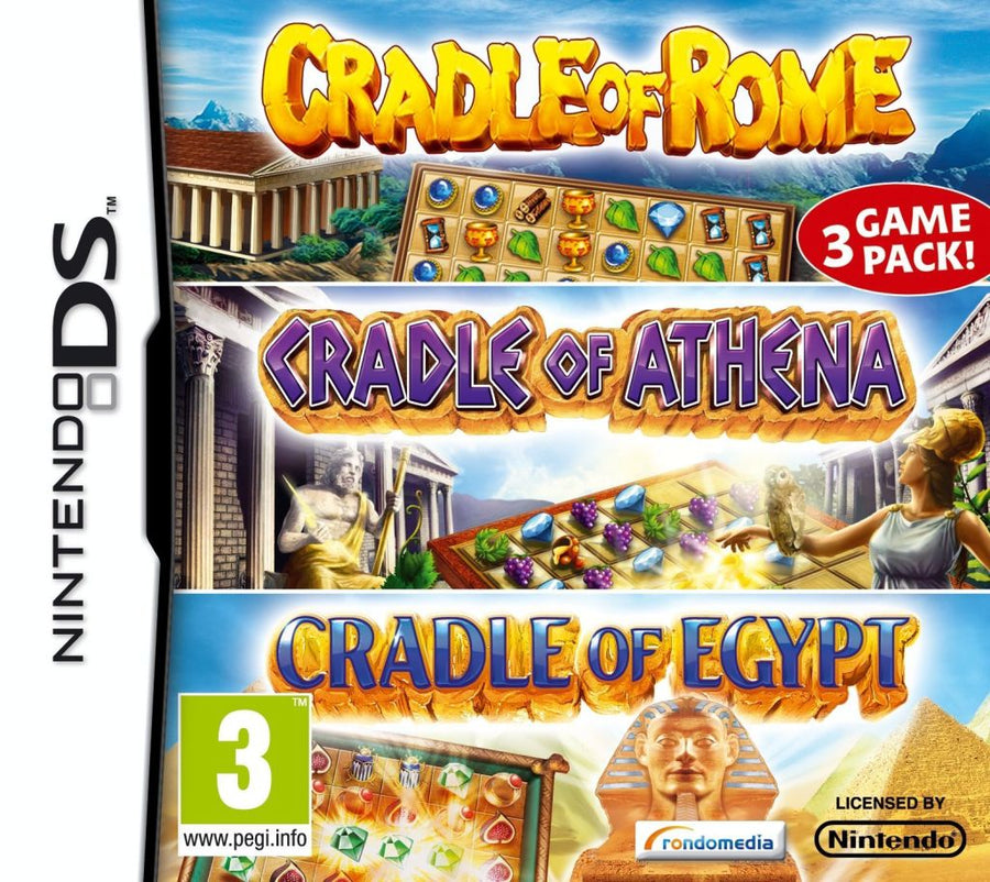 DS-3 in 1: Cradle of Rome + Cradle of Athena + Cradle of Egypt Tweedehands