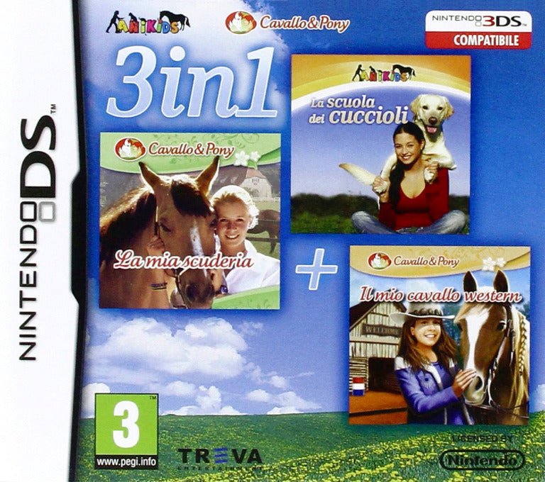 DS-3 in 1: My Riding Stables + My Pet School + My Western Horse Tweedehands
