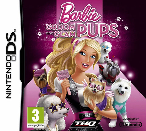 DS-Barbie: Groom and Glam Pups Tweedehands