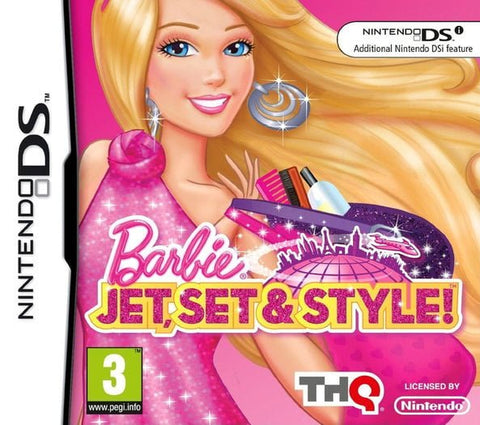 DS-Barbie: Jet, Set & Style! Tweedehands