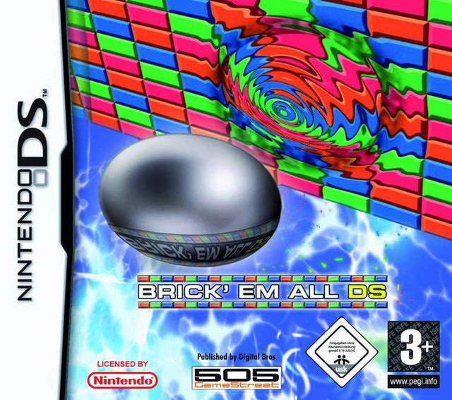 Nintendo DS Brick 'em All DS, doos voorkant