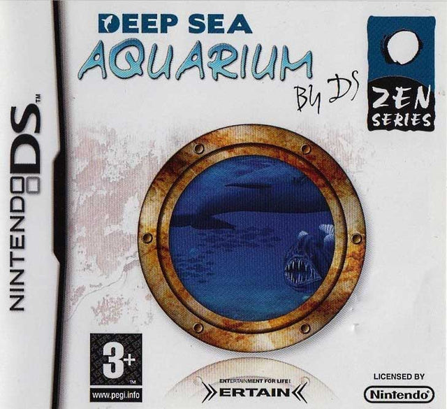 Nintendo DS Deep Sea Aquarium by DS, doos voorkant met patrijspoort